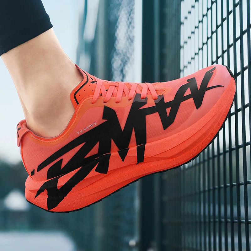 2026Men's Cushioning Running Shoes Lightweight Athletic Casual Sneakers Male Non-Slip Sports Shoes Outdoor Travel Walking Shoes