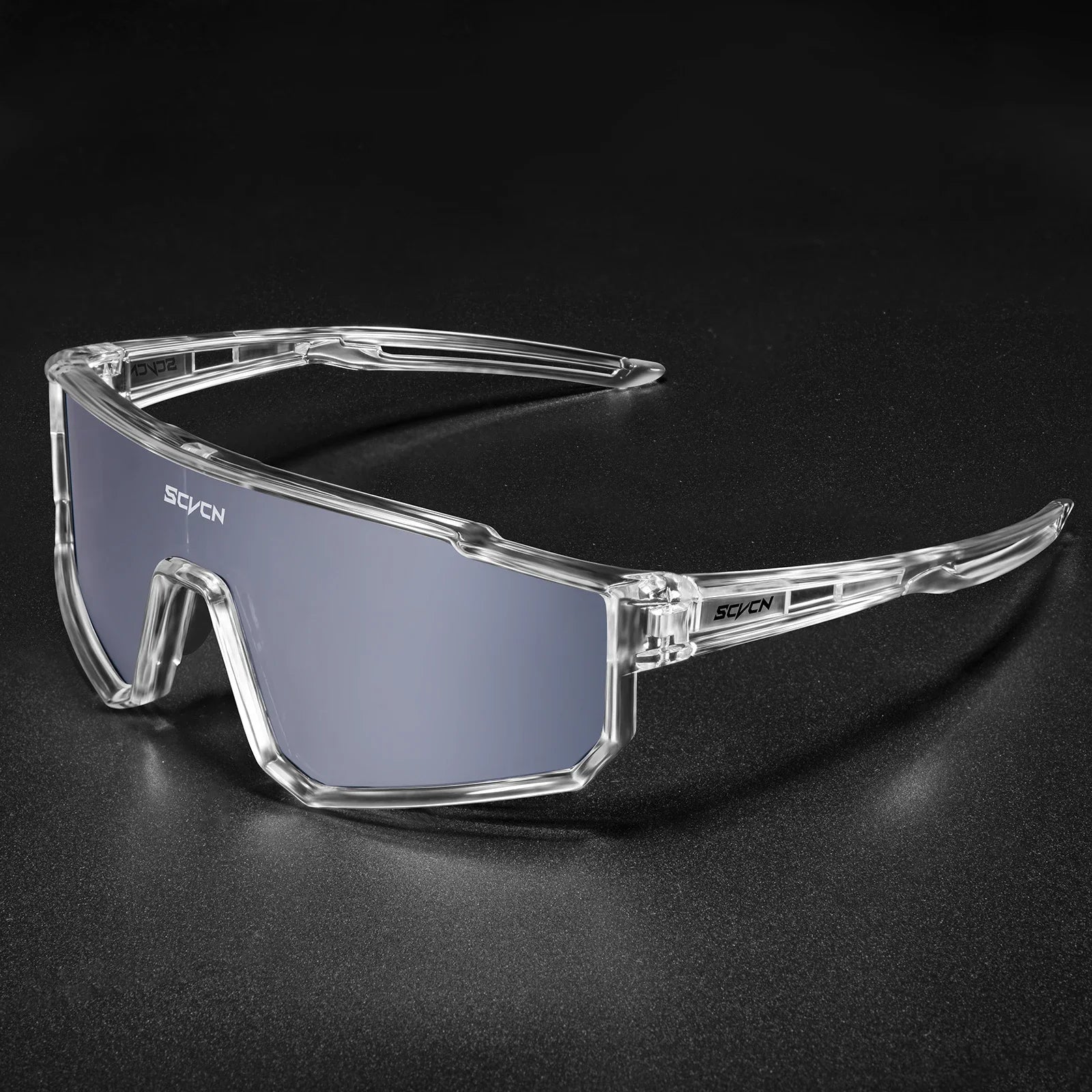 SCVCN New Cycling Glasses for Men Women Fashion Outdoor Sport Protective Glasses Mountain Bike Cycling Sunglasses Hiking UV400