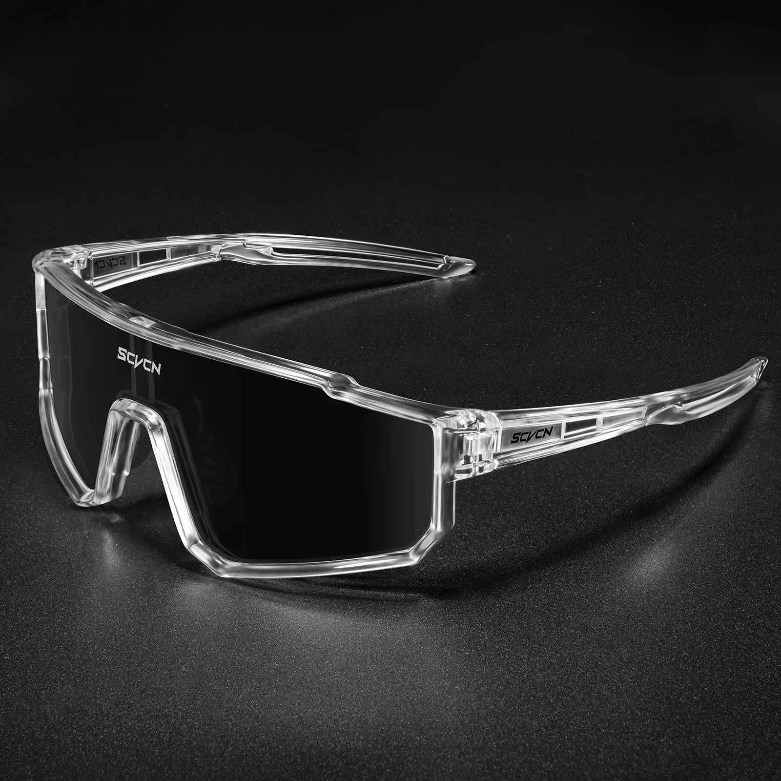 SCVCN New Cycling Glasses for Men Women Fashion Outdoor Sport Protective Glasses Mountain Bike Cycling Sunglasses Hiking UV400