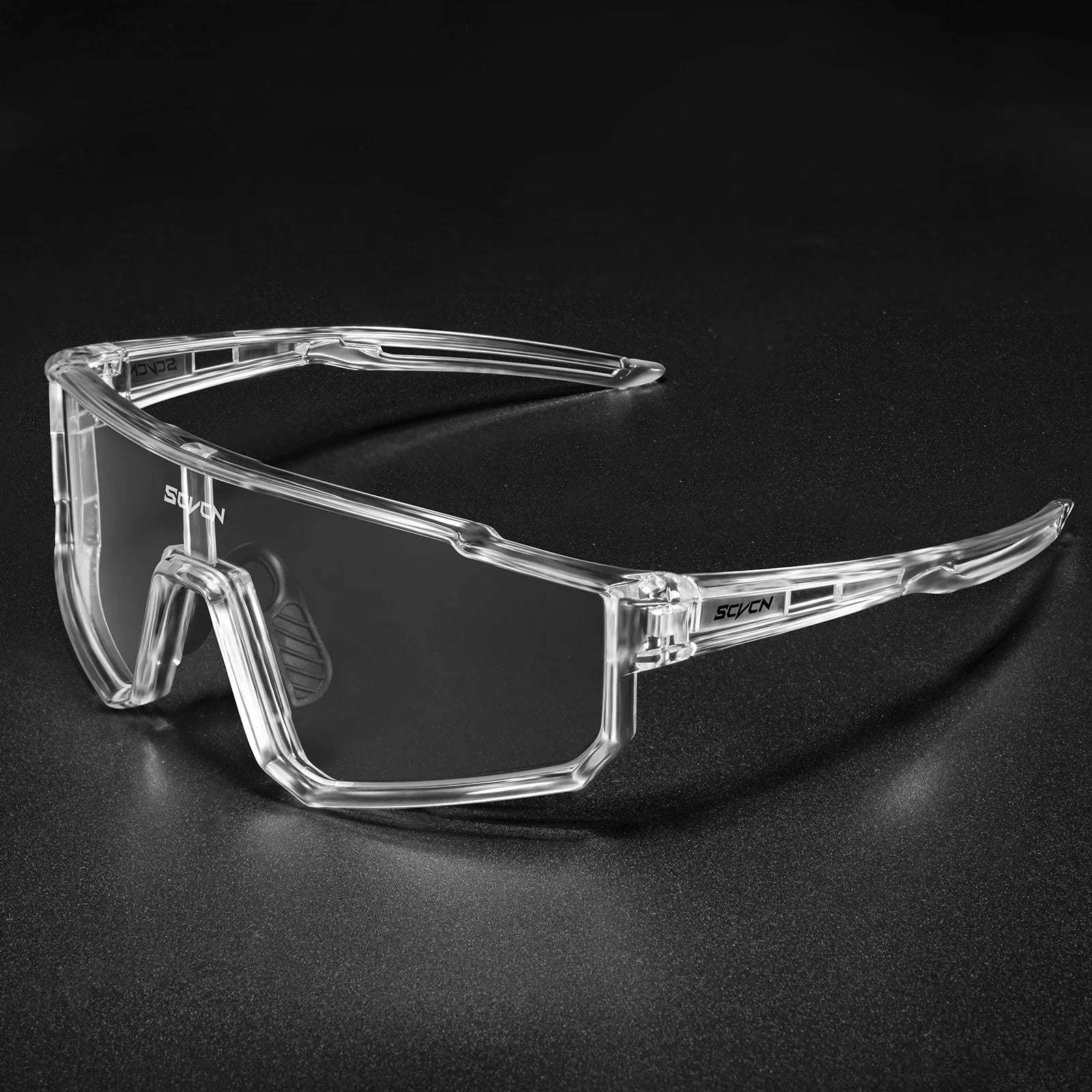 SCVCN New Cycling Glasses for Men Women Fashion Outdoor Sport Protective Glasses Mountain Bike Cycling Sunglasses Hiking UV400