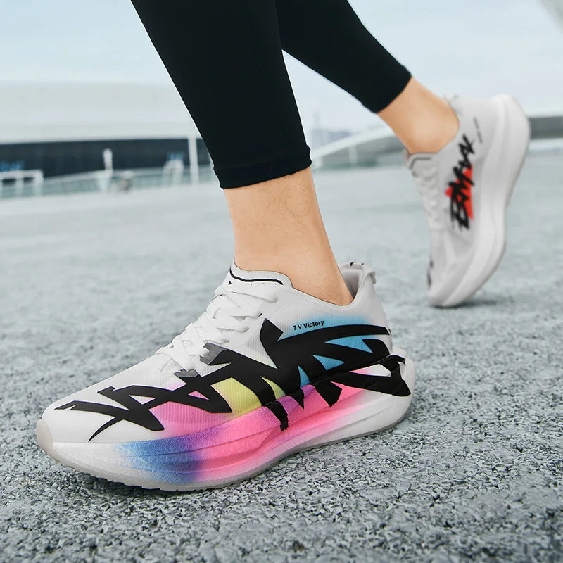 2026Men's Cushioning Running Shoes Lightweight Athletic Casual Sneakers Male Non-Slip Sports Shoes Outdoor Travel Walking Shoes